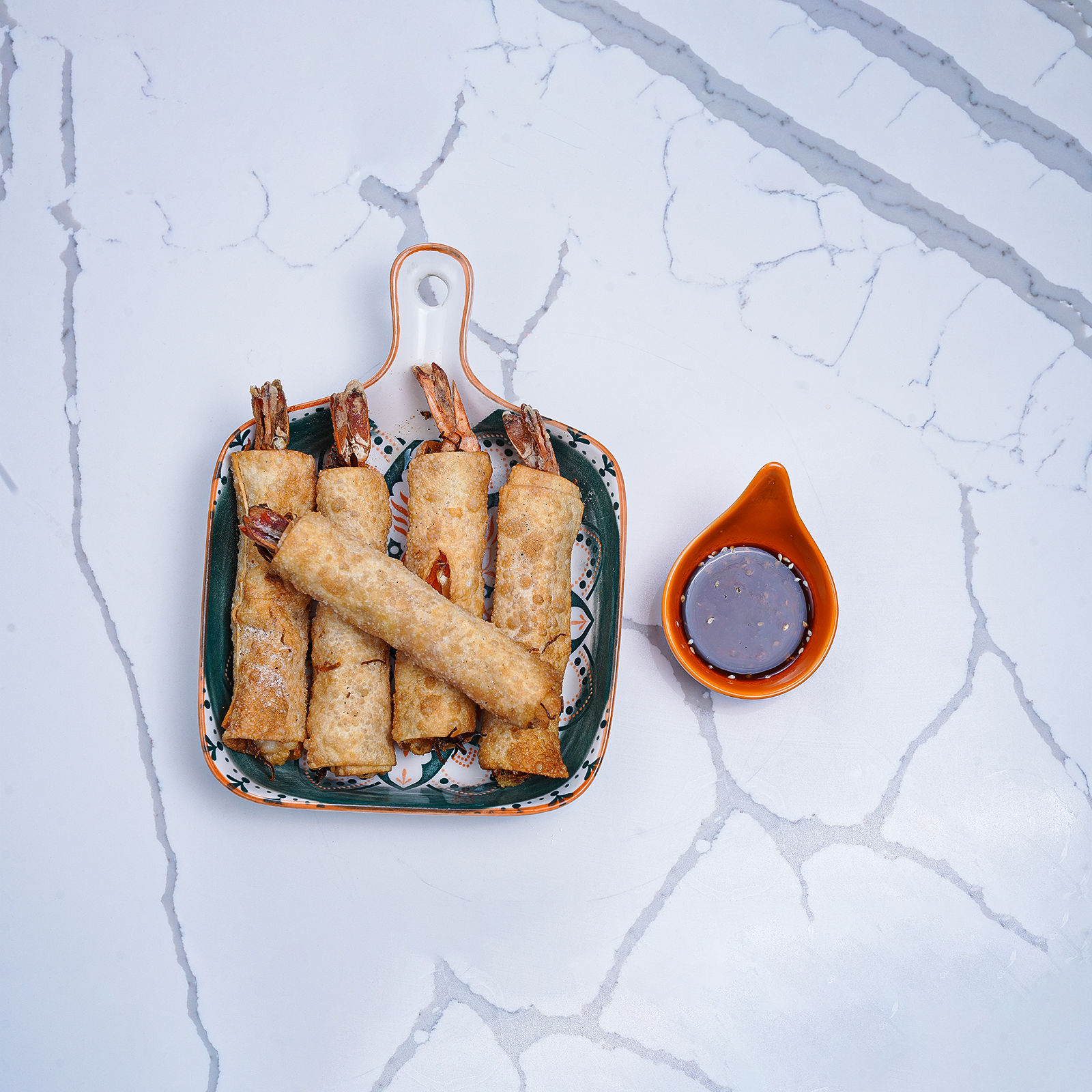 Deep Fried Prawn Cheung Fung (5pcs)